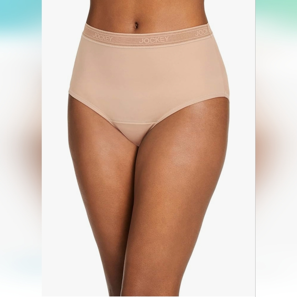 #1, NWT Jockey Absorbent underwear,high-waist Brief,M